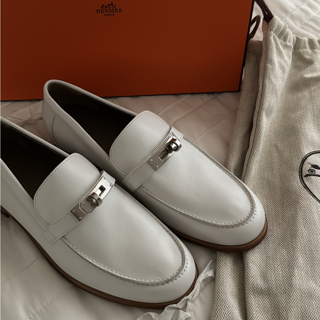 Brand New Hermes Destin Loafers Womens 37